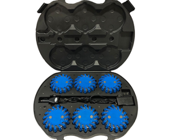 Blue LED Safety Flare Kit