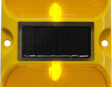 Plastic Solar-Powered Flashing Road Marker