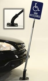 6' Steel Flexpost Sign Post System