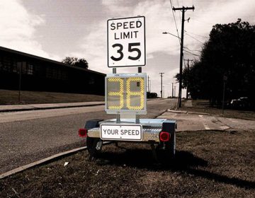 Sa-So 18" Solar Radar Speed Trailer Sign