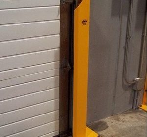 Trak Shield 48" Floor Set - Yellow