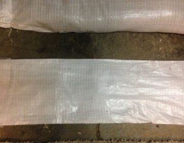 Tube Sandbags, 11" x 39" Pack of 100