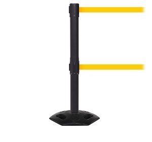 WeatherMaster 250 Twin Retracting 2" H Belt Barriers