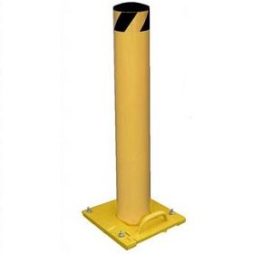Surface-Mounted Removable Steel Safety Bollards