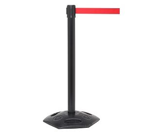 WeatherMaster 250 Retracting 2" H Belt Barriers 11' Belt