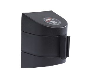 WallPro 450 Black Wall Stanchion 25' Belt