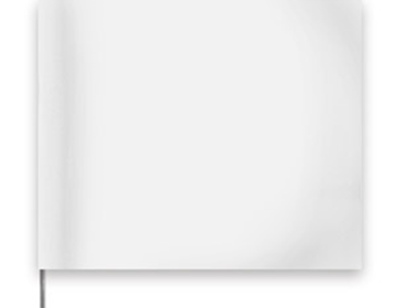 White Marking Flags - 1, 000 Count