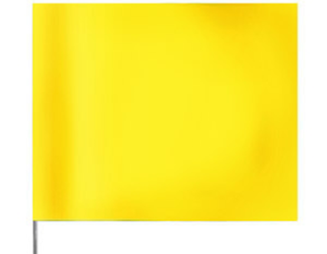 Yellow Marking Flags - 1, 000 Count
