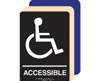 Braille Signs 6" x 9"
