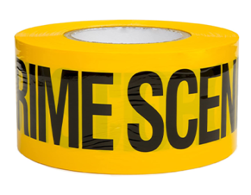 Barricade Tape (CRIME SCENE DO NOT CROSS) - 1000'