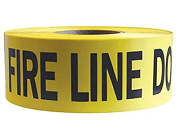 Barricade Tape (FIRE LINE DO NOT CROSS) - 1000'