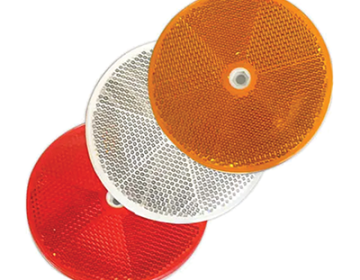 3" Plastic Pavement Reflector