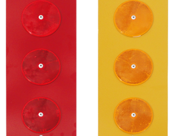 Button Delineator - Reflective