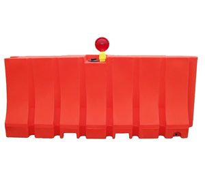 42" x 96" Water-Filled Safety Barricade
