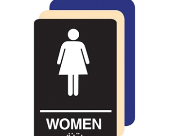 Women ADA Restroom Sign
